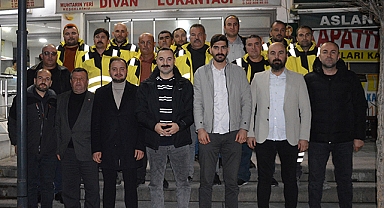 Havza Kaymakamı Mustafa Ayvat, SBB Personeline Teşekkür Belgesi Takdim Etti