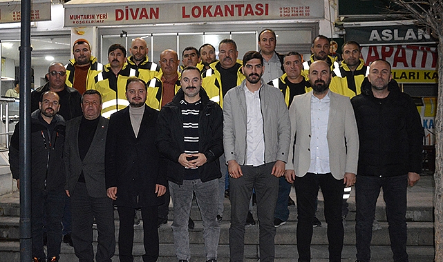 Havza Kaymakamı Mustafa Ayvat, SBB Personeline Teşekkür Belgesi Takdim Etti