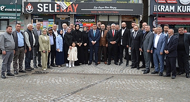 AK Parti Havza İlçe Başkanlığında Bayramlaşma Programı Düzenlendi