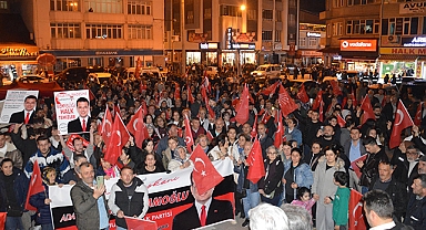 CHP Havza İlçe Başkanlığından Tepki Yürüyüşü