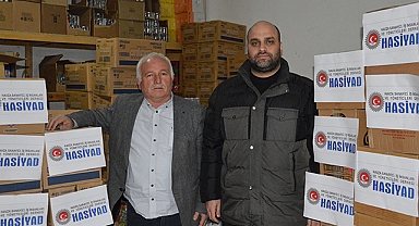 Havza’da 150 Aileye Ramazan Kolisi Desteği