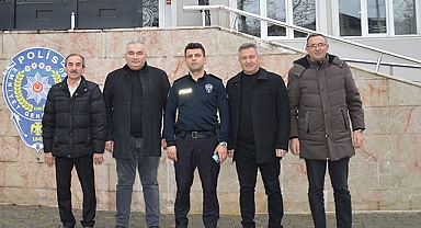 Havza Esnaf Odalarından Polis Haftası Ziyareti