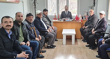 Havza Kaymakamı Mustafa Ayvat, Şehit ve Gazi Aileleri ile Bayramlaştı