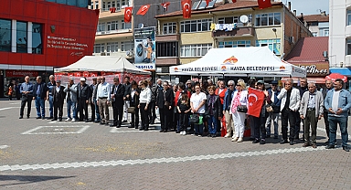 CHP Havza İlçe Başkanlığından 23 Nisan Kutlaması