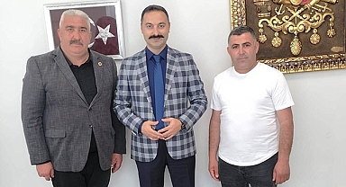 Dernek Başkanı Aslan Havza Kaymakamı Ayvat’ı Ziyaret Etti