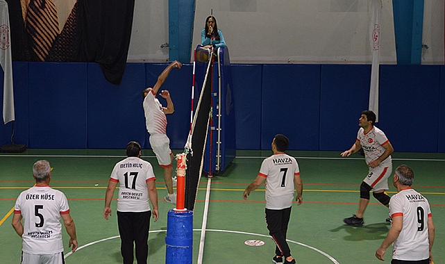 Havza'da Coşkulu Voleybol Turnuvası Başladı