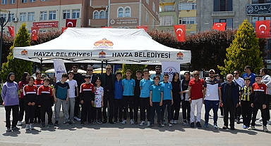 Havza'da Oryantiring Yarışı Düzenlendi
