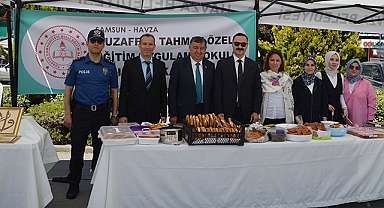 Havza’da Özel Öğrencilerin El Emekleri Kermesle Taçlandı