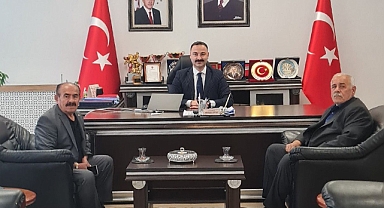 Şehit Ailelerinden ve Gazilerden Havza Kaymakamı Ayvat’a Ziyaret