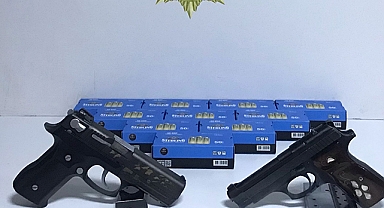 Havza'da Silah Kaçakçılığı Operasyonu: 2 Gözaltı