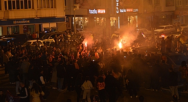 Havza Galatasaray'ın 25. Şampiyonluğu Coşkuyla Kutlandı