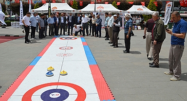 Havza'da Floor Curling ve Bocce Turnuvası Festivale Renk Kattı!