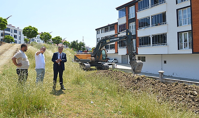 Havza’da Yeni Park ve Yeşil Alanlar İçin Çalışmalar Başladı