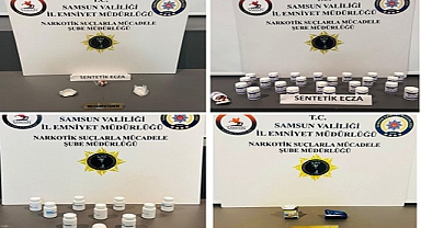 3 İlçede Binlerce Hap Ele Geçirildi