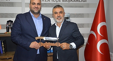 ASFED’den MHP Havza İlçe Başkanı Yüksel’e Ziyaret