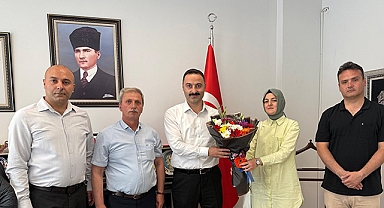 Dünya Nüfus Günü’nde Kaymakam Ayvat’a Ziyaret