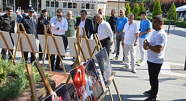 Havza’da 15 Temmuz Fotoğraf Sergisi Açıldı