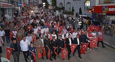 Havza’da 15 Temmuz Milli Birlik Yürüyüşü Düzenlendi