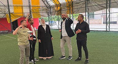 Havza’da Halı Saha Büyükşehir Belediyesi Tarafından Yenilenecek