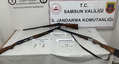 Havza’da Jandarma ve Polisten Ortak Operasyon