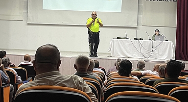 Havza’da Şoför Esnafına Trafik Güvenliği Eğitimi Verildi