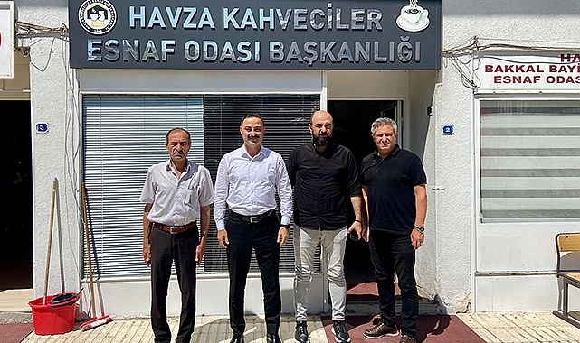 Kaymakam Mustafa Ayvat'tan Havza'daki Esnaf Odalarına Ziyaret