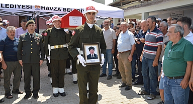 Havza’da Vefat Eden Kıbrıs Gazisi Ömer Cam’a Son Görev