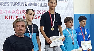 Havzalı Genç Güreşçi İsa Mert Sezer Türkiye Şampiyonu Oldu