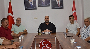 MHP Havza İlçe Başkanlığı İstişare Toplantısı Gerçekleştirildi