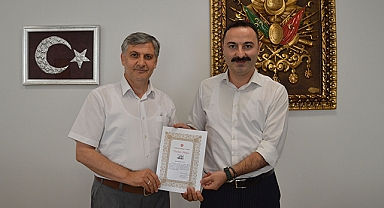 TDV’den Havza Kaymakamı Ayvat’a Teşekkür Belgesi