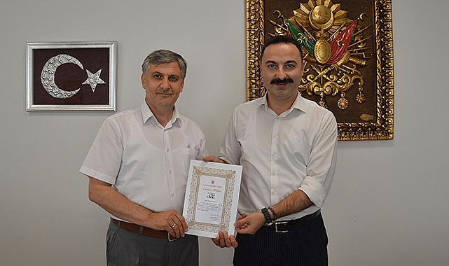 TDV’den Havza Kaymakamı Ayvat’a Teşekkür Belgesi