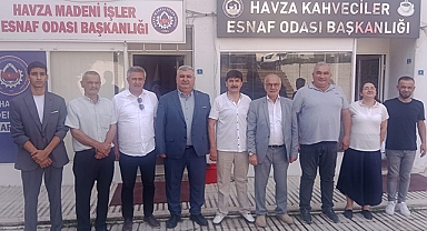 Yeniden Refah Partisi’nden Havza’da Ziyaret Turu