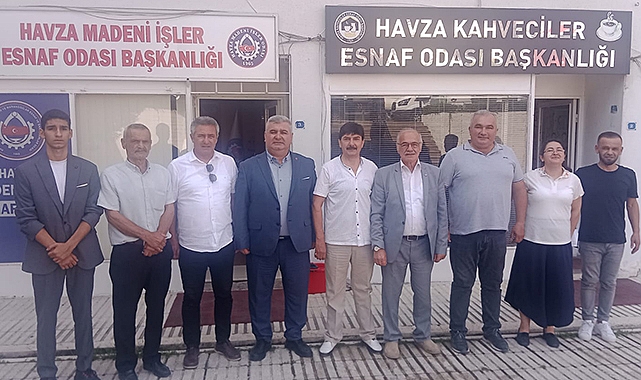 Yeniden Refah Partisi’nden Havza’da Ziyaret Turu