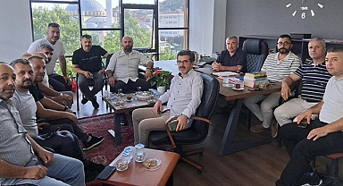 AK Parti'den Sebahattin Özdemir'e 'Hayırlı Olsun' Ziyareti