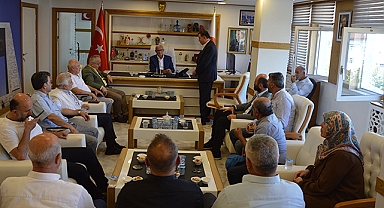 AK Parti Samsun Milletvekili Yusuf Ziya Yılmaz, Havza'yı Ziyaret Etti
