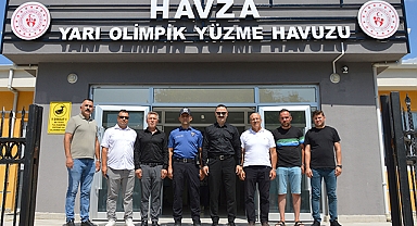 Havza’da Yüzme Kursları Başladı, Yüzme Bilmeyen Kalmayacak