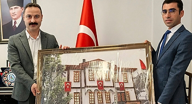 Havza Gençlik Merkezi Müdürü Burak Becer’den Veda Ziyareti