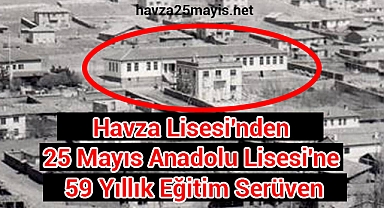 Havza Lisesi'nden 25 Mayıs Anadolu Lisesi'ne: 59 Yıllık Eğitim Serüveni