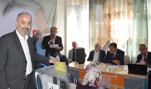 İYİ Parti Havza İlçe Başkanlığına Sayim Çalışkan Yeniden Seçildi