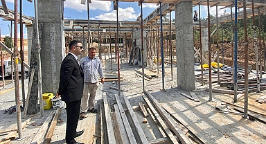 Kaymakam Ayvat, Havza Bölge Trafik Denetleme İstasyonunu İnceledi