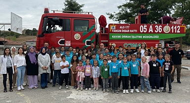 Sivrikese İlk-Ortaokulu Öğrencilerine ‘Yeşil Vatan’ Eğitimi