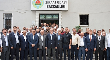 Türkiye Ziraat Odaları Birliği Genel Başkanı Bayraktar’dan Havza’ya Ziyaret