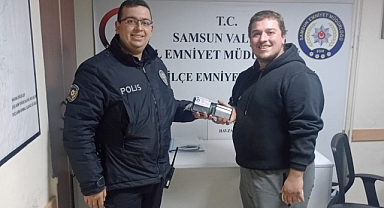 Havza'da Kayıp Cüzdan Emaneti Sahibine Ulaştı