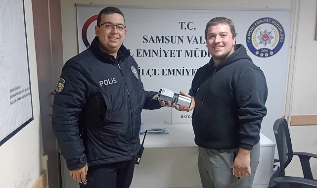 Havza'da Kayıp Cüzdan Emaneti Sahibine Ulaştı