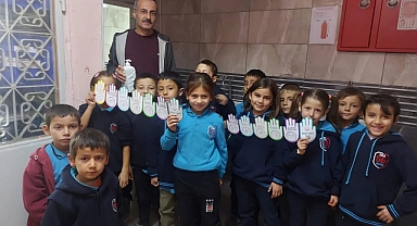 Havza'da Minik Öğrencilere