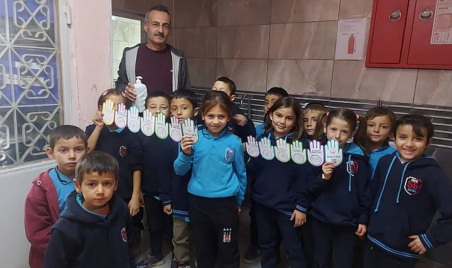 Havza'da Minik Öğrencilere