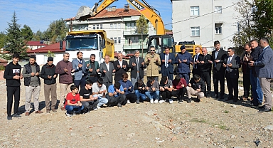 Havza'da Müftülük Sitesi ve Yatılı Kur'an Kursu İnşaatı Başladı
