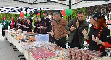 Havza’da Öğrenciler Gazze İçin Mutfağa Girdiler, 110 Bin 600 Lira Yardım Ettiler