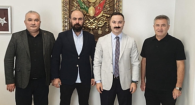 Havza Esnaf Odalarından Kaymakam Ayvat’a İstişare Ziyareti