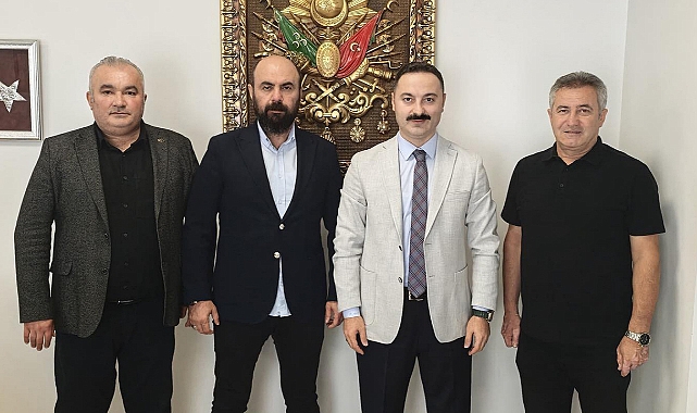 Havza Esnaf Odalarından Kaymakam Ayvat’a İstişare Ziyareti